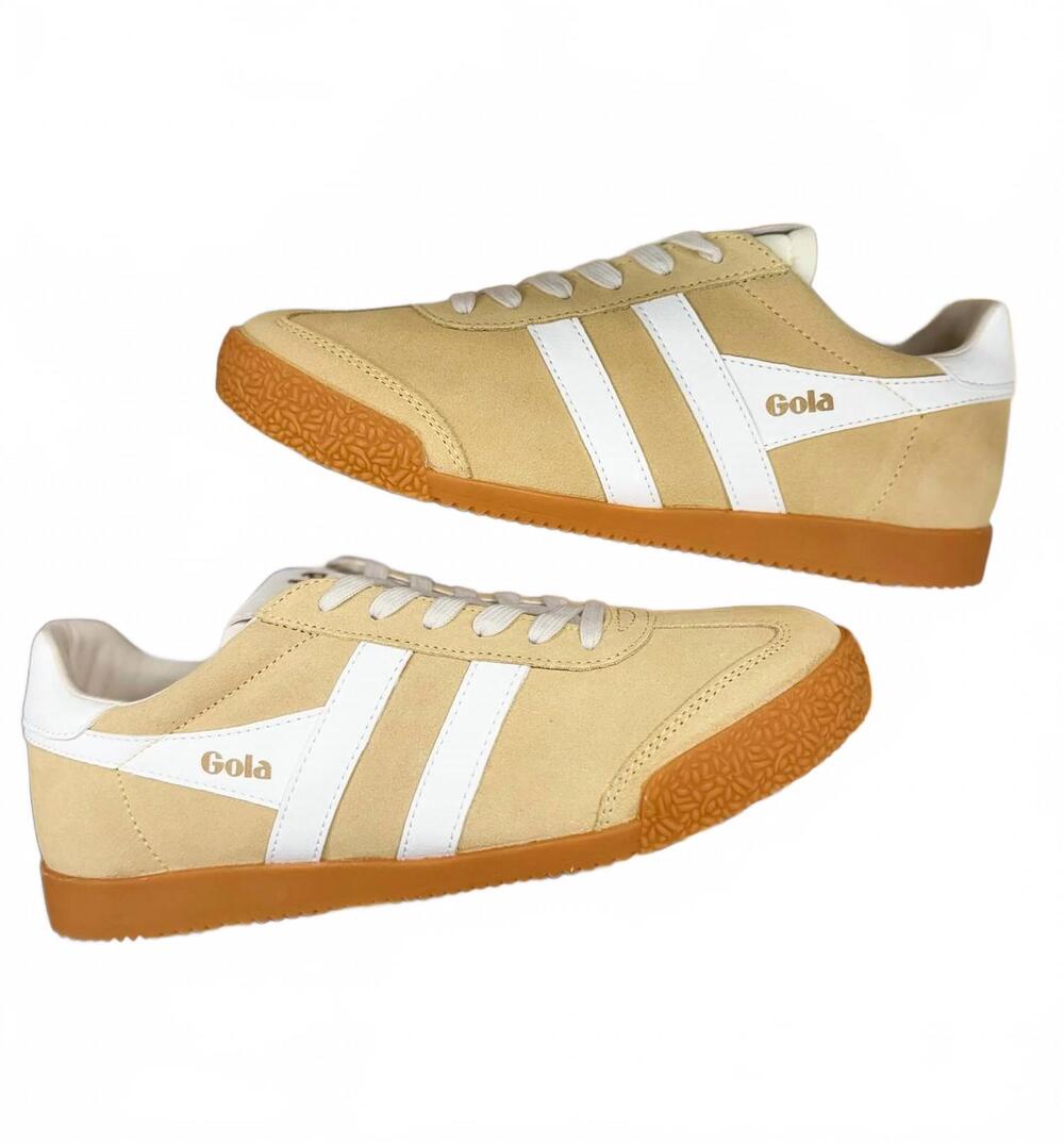 NEW GOLA women’s elan trainer pollen sneaker in tan